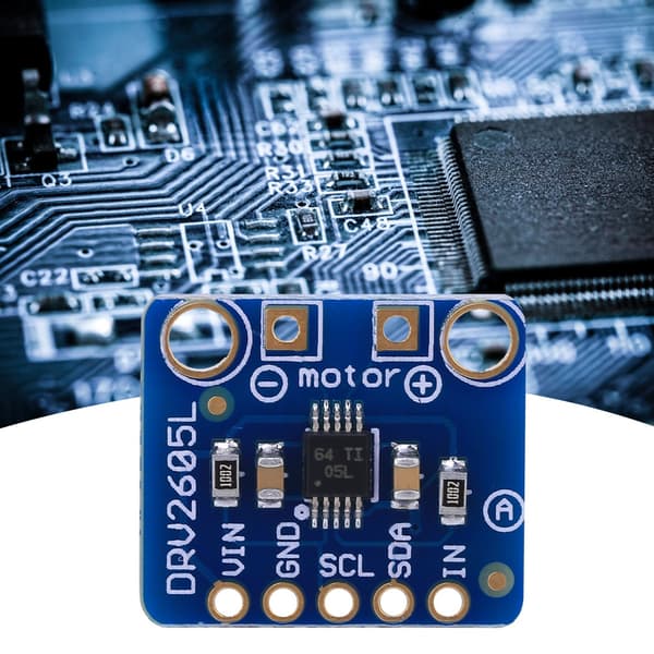 Haptisk Drivermodul DRV2605L Højkvalitets Motorcontroller IN Pin til Vibrationsaktuator
