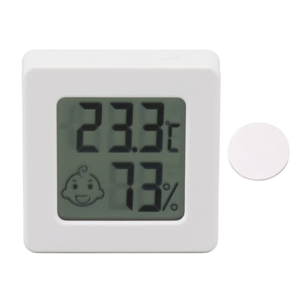 Mini digital termometer hygrometer för hemköket - Hög noggrannhet, kompakt bärbar