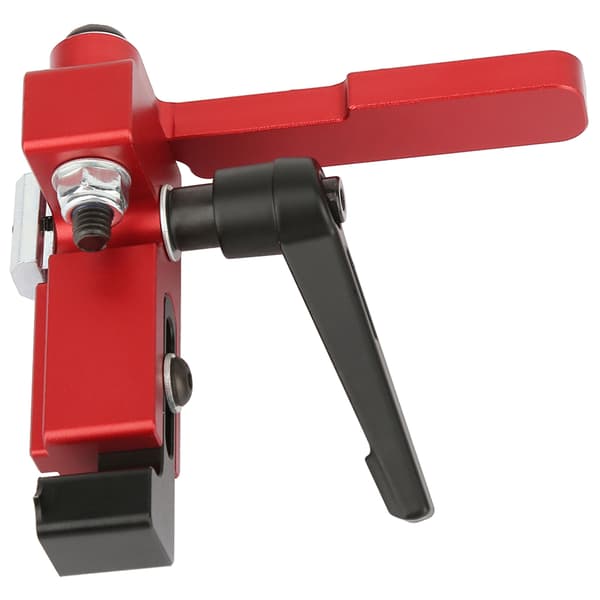 Legerat stål Typ-75 Geringsspårstopp Precision Träbearbetningsanhåll 2-pack