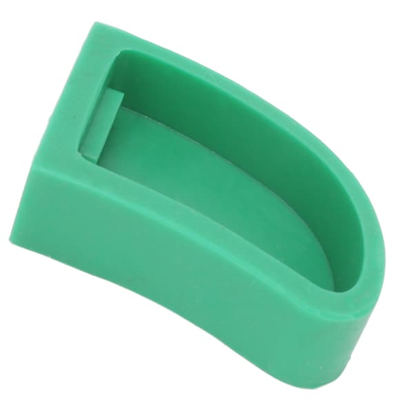 Dental silikon gipsmodell slitsad formare basformar avtrycksmaterialform grön vänster