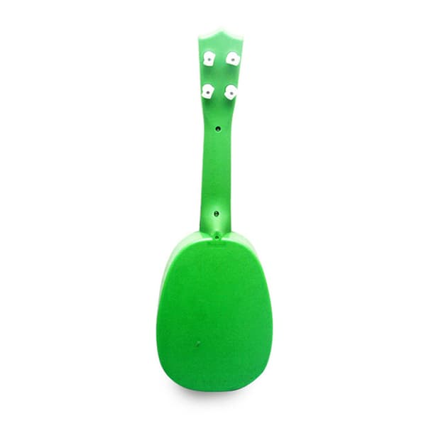 Barn ukulele leksak 4-strängad plast mini gitarr replika musikinstrument för nybörjare 1st