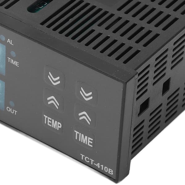 Termostatstyring 2-i-1 Digital Display Timer til Varmepresse 100-240V