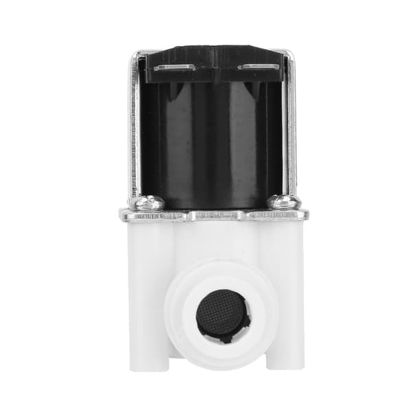 1 st 12V DC elektrisk magnetventil, snabbkoppling i plast, normalt stängd