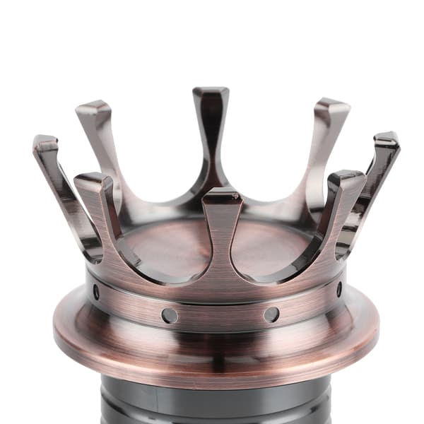 Forakselhætter Markant kronestyling CNC aluminiumslegering til motorcykelmodifikation Bronze