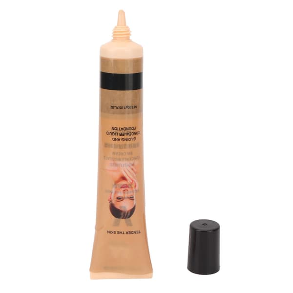EELHOE Flytande Foundation Concealer Återfuktande 24 Timmar Långvarig Ansiktsmakeup 30g Typ 1