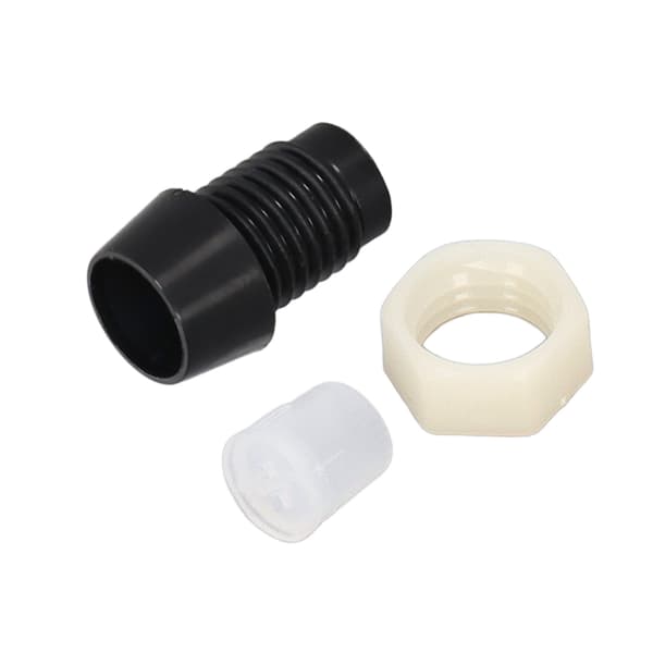 100 stk. 5 mm LED-holderclips, sort plastpanelmonteringssokkelmonteringssæt