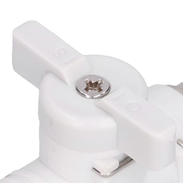 Pneumatisk luftfitting 6 mm lynkobling push-in unionadapter til flowreguleringsventil