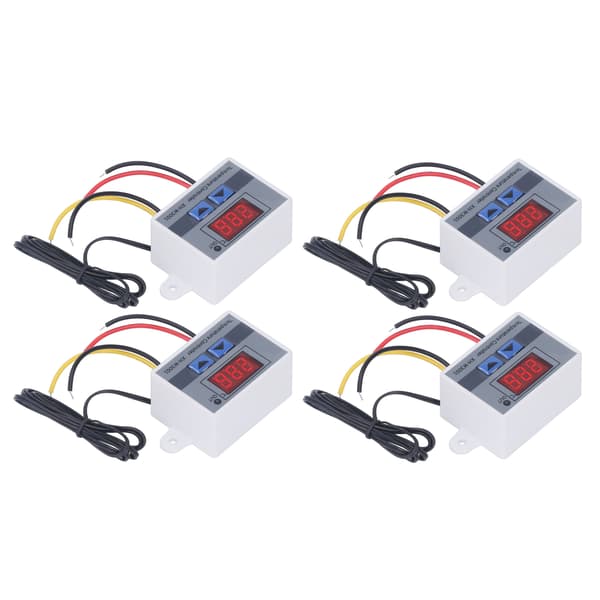 4 STK 12V LED Digital Termostat Modul Temp Controller 120W Varme Køleafbryder