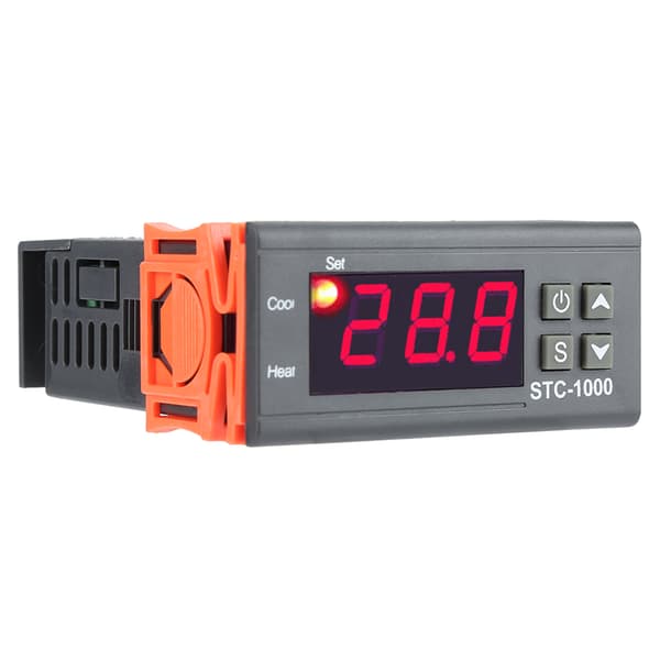 Digital termostat temperaturregulator sensor 110-220V elektrisk uppvärmning kylning