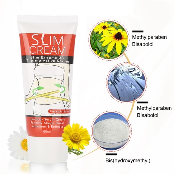 60 ml slankecreme fedtforbrænding tabe sig kropsformende opstrammende creme