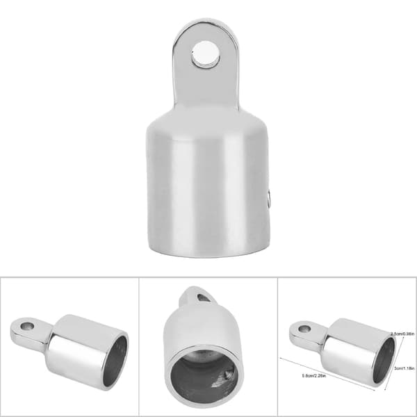 316 Rostfritt Stål Rörlock 25mm Rostfritt Marin Båt Hårdvara Topplock