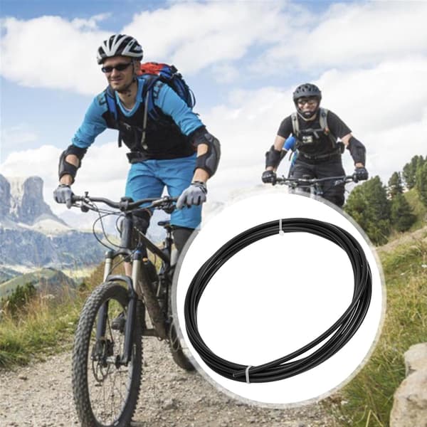 Flätad mountainbike bromsslang - 2mm x 5mm x 3m