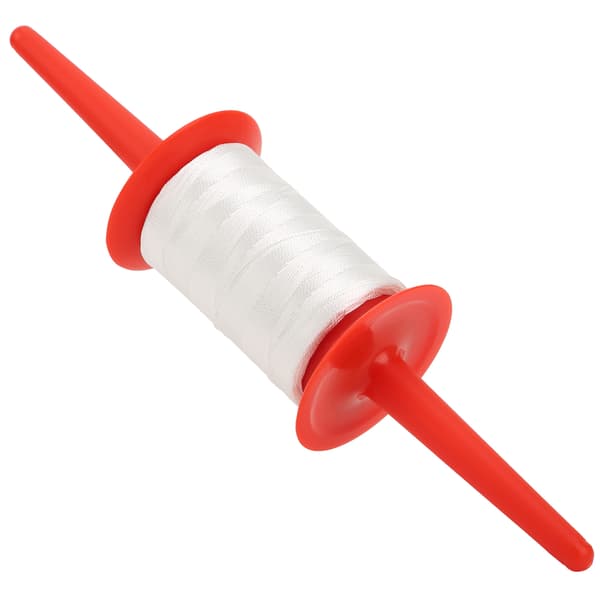 Rød 150M Dragespole Snoropruller Kraftig Polyester Plast 32,5cm til Strand Udendørs 1 Stykke