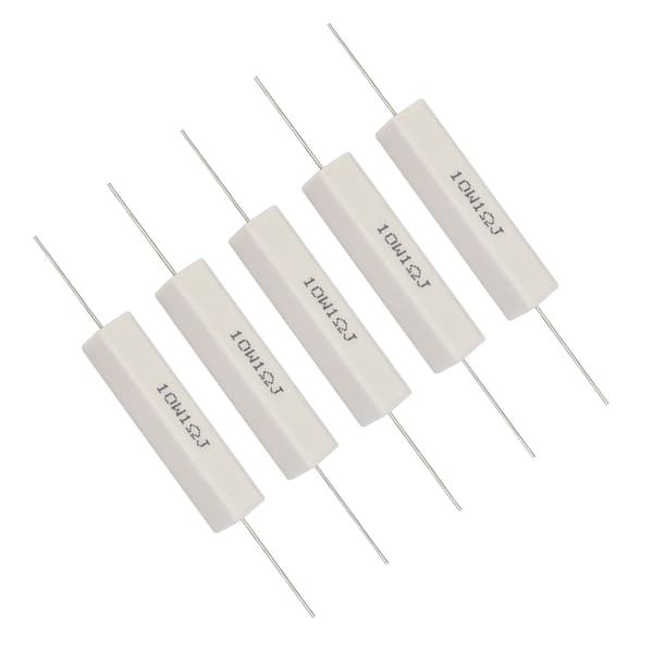 10W 1 Ohm Keramiske Cementmodstande 10 Stk. Højttaler Crossover Kit, Lyddeler Dele