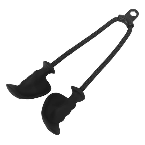 Dubbeländad Triceps Pulldown Rep TPE Nylon 60cm Kabelmaskin Tillbehör för Pushdown & Core Crunch Hemmagym 1st