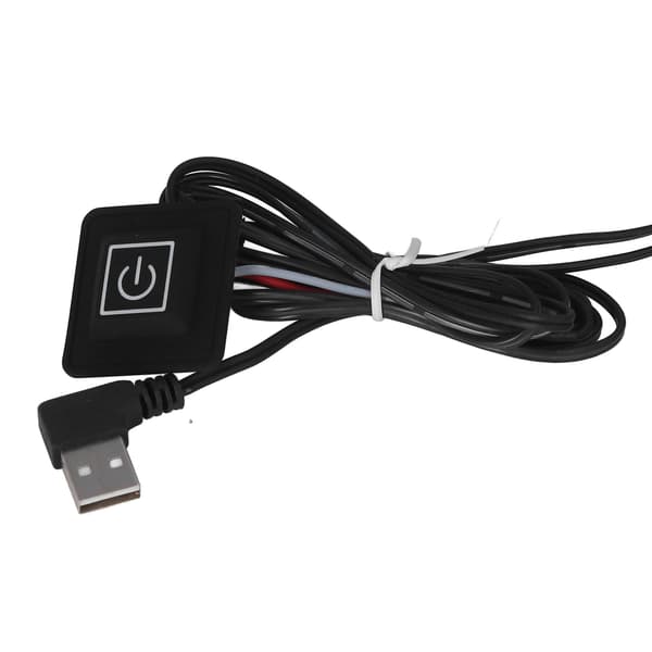 Lämmitetty tyyny 3 lämpöasetusta 2 kpl kangas USB-lämmitystyyny 5V 2A 8.5W