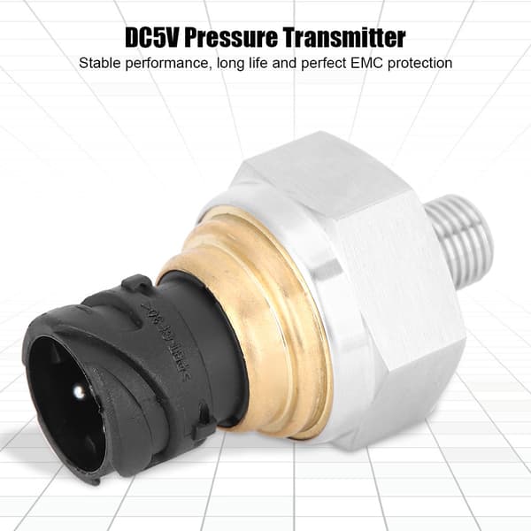 Tryksensor NPT 1/4 5V DC Luftkompressormåler -172~172mbar Differential