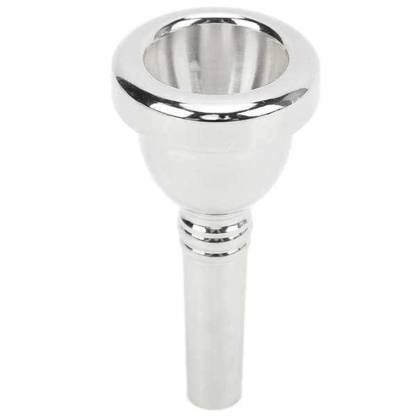 Alttrombonmunstycke Kopparinstrumenttillbehör Ersättningsdel Silver 1 st