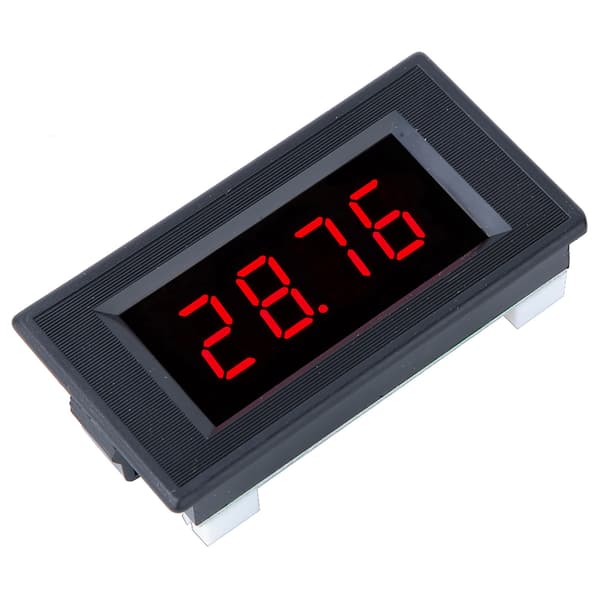 DC5V 0.56\" Rødt LED Digital Voltmeter Panelmåler, Højpræcision DC500mV/1V/2V Tester