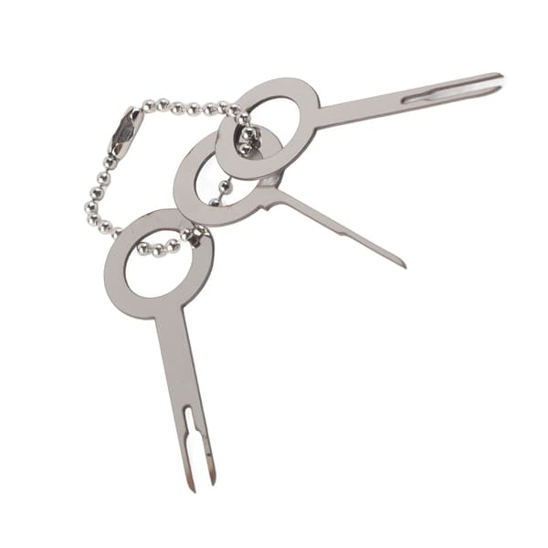 Bil Wire Terminal Borttagningsverktyg Kit Kabelanslutning Pin Release Extractor Puller Metallhandtag