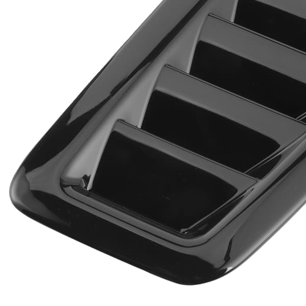 2 stk. universelle motorhjelmsudluftninger motorhjelm bildele til Focus RS MK2 Style Glanssort