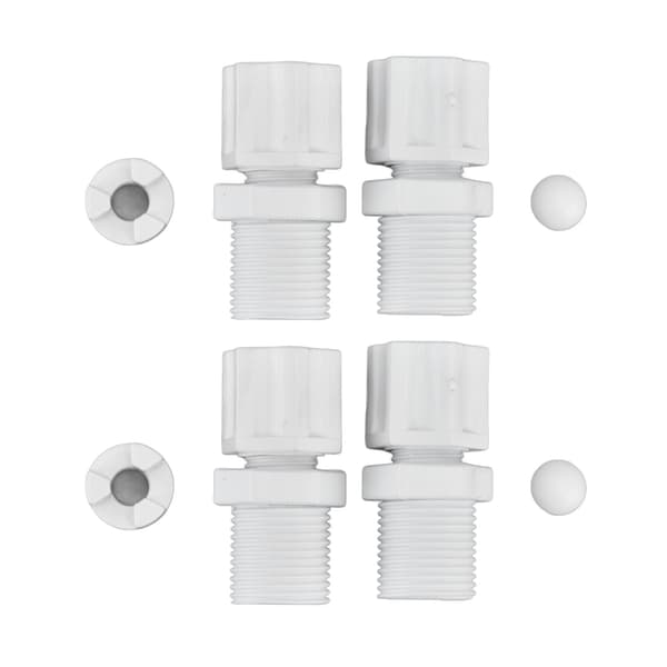2-pack backspolningsventiladaptermontering poolrengöringsdelar för HAYWARD CL200 CL220