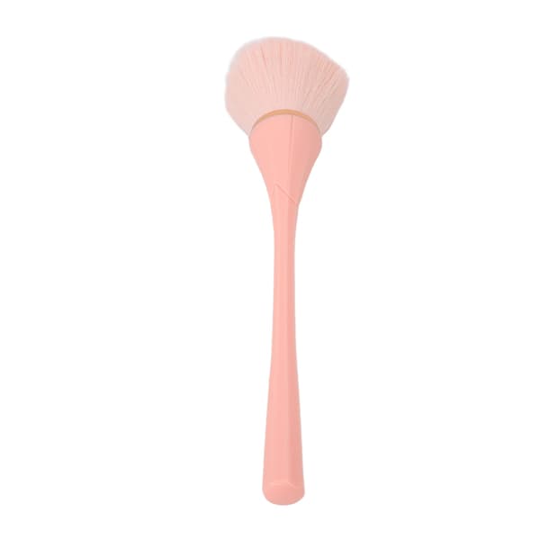 Makeupbørste Bløde, Rige Børster Slanke Hårtoppe Overdimensioneret Fluffy Stærk Puddergrebsevne Børste Pink