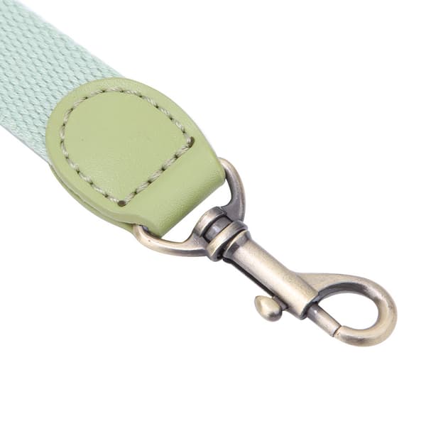 Håndlavet DIY Patchwork Tilbehør Justerbar Crossbody Taske Læderrem til CBD065-066Grøn