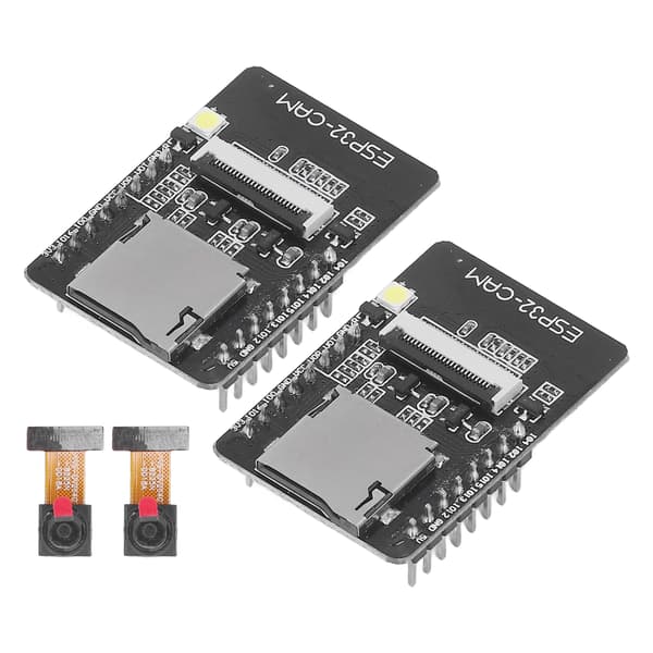 ESP32 CAM WiFi Bluetooth Dev Board 2 stk., 2-i-1 Kameramodulsæt til IoT-projekter