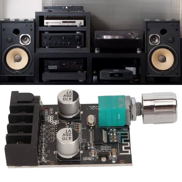 Bluetooth 5.0 Mini Stereo Förstärkarkort Digital Strömmodul 2-Kanal