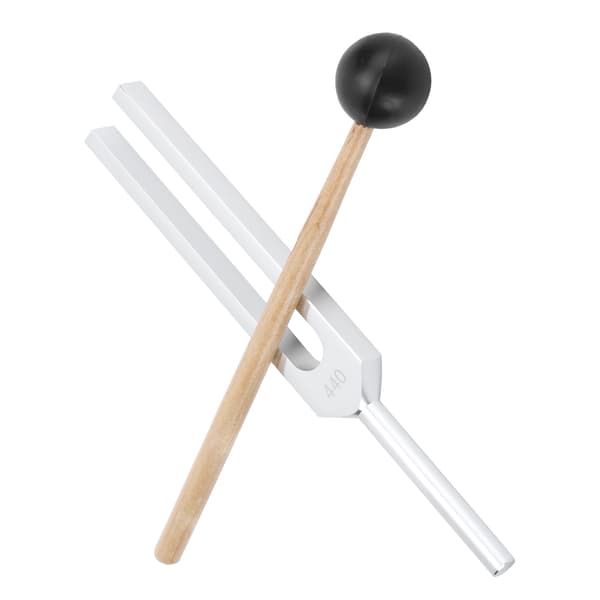 440HZ Lydhealingsterapi Stemmegaffel Aluminiumlegering Stemmegaffel Hammersæt