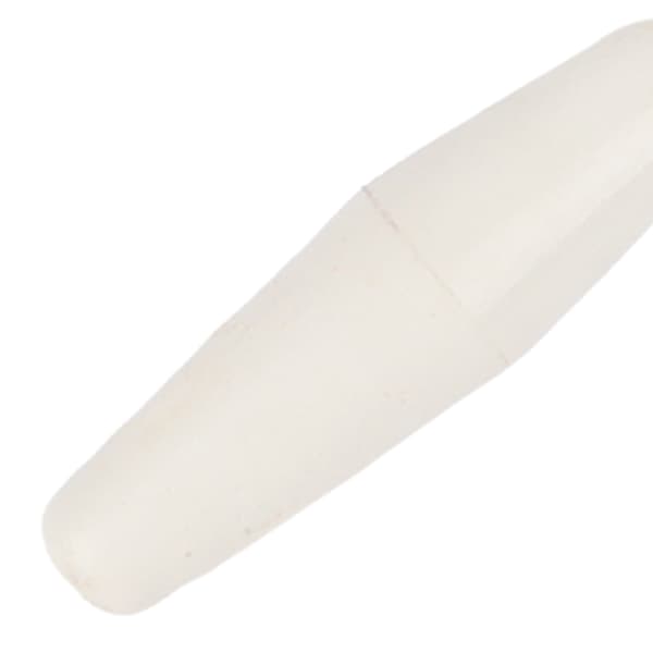 Metallgitarr Tremolo Spak Enkel Whammy Bar med Vit Spets Silverstav för Elgitarr, 1 Styck