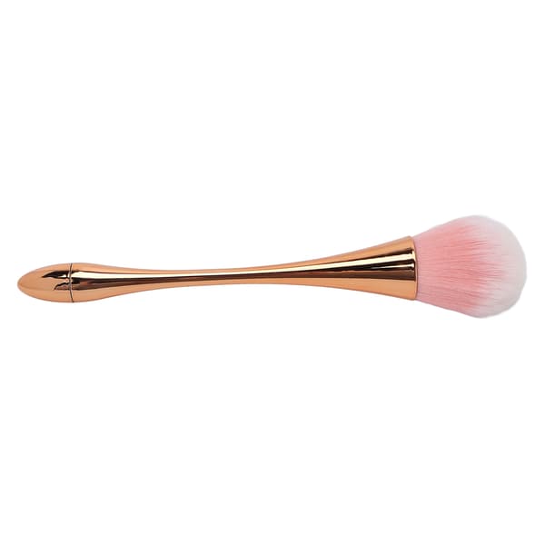Blushbørste Blødt Hår Stilfuld Blusher Makeupbørste Kosmetisk Værktøj til Makeupartist (Rose Guld)