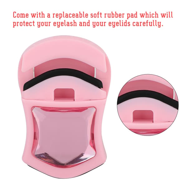 Mini øjenvippebukker øjenvippebukker vipper krølle makeup øjenvipper værktøjer (pink)