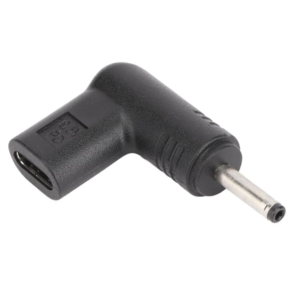 100W PD USB 3.1 Type-C - DC 18.5-20V 3.0x1.1mm Trigger-adapteri, oikeakulmainen 90 asteen liitin