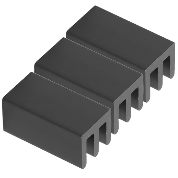 40 stk. aluminium køleplade til printkortchip 8,5x8x16mm