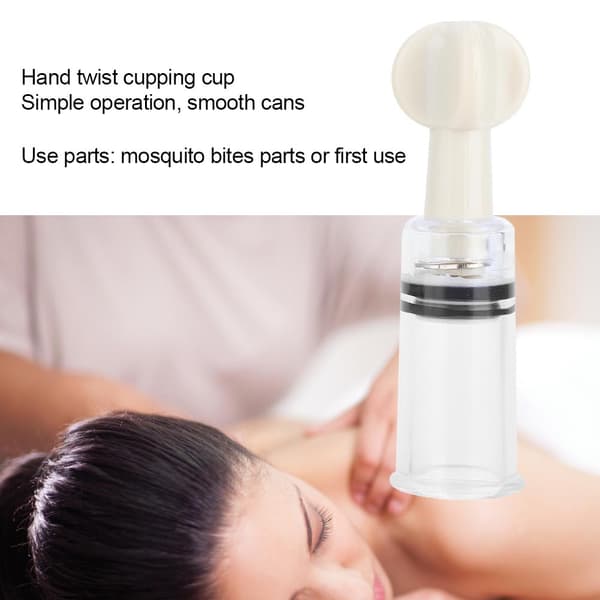 Vakuumkoppningskopp Akupunktur Massager Smärtlindring Hälsovård Koppning 4#