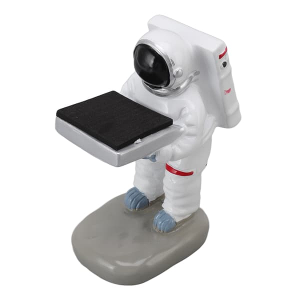 Modernt Astronaut Klockställ Hållare för Smyckesdisplay