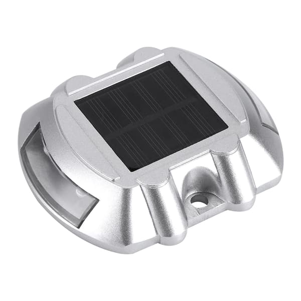 Solar Aluminium 6 LED Utomhus Vattentät Uppfartsbelysning (Vit)