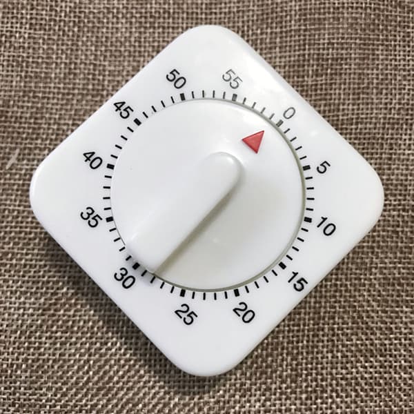 Mini mekanisk timer 60 minuters nedräkningsklocka larm köksredskap
