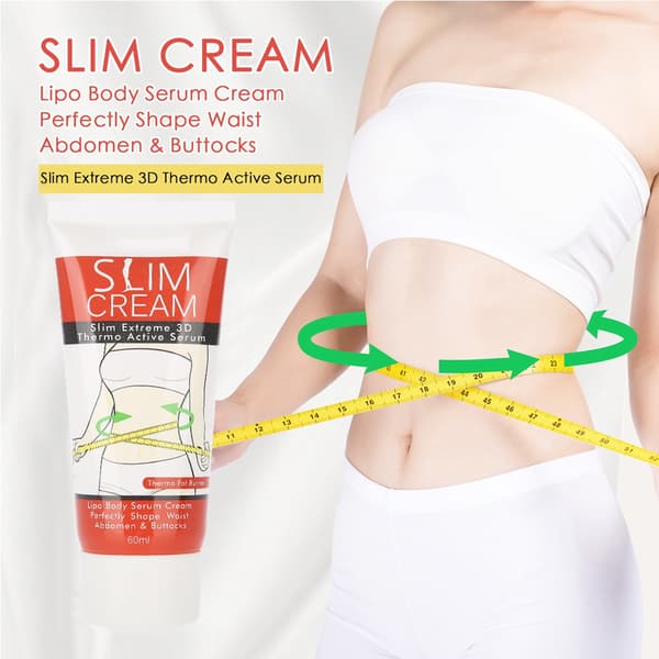 60 ml slankecreme fedtforbrænding tabe sig kropsformende opstrammende creme