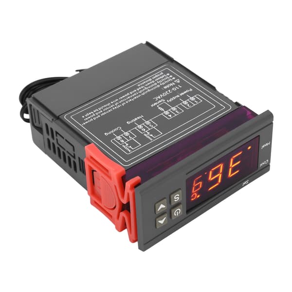 STC 1000 Digital Termostat Controller, 110-220V AC Temp Modul til Fermenter, Køleskab, Brygning