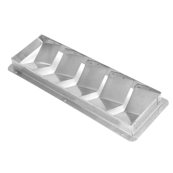 5 slidser båd lamelventil rektangel rustfrit stål holdbar ventilationsrist hardware montering