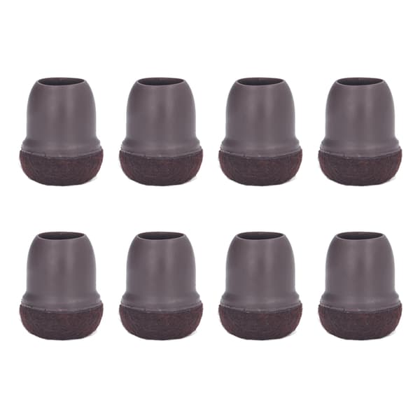 Stolsbenskydd 8-pack Mjuka möbelfotskydd Elastiska överdrag för bordsskåp säng, liten