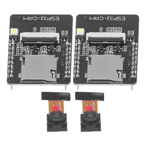 ESP32 CAM WiFi Bluetooth Dev Board 2 stk., 2-i-1 Kameramodulsæt til IoT-projekter