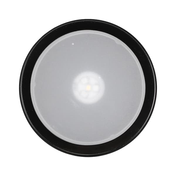 LED Base Krystal Sort Flad Touch Multi Mode Farverigt Hvidt Lys 3D Indgraveret Laser Base