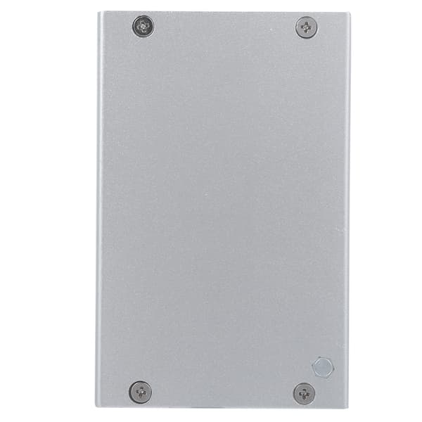 Kylflänshölje i aluminiumlegering med dammsäkert lock för Raspberry Pi 3 B+