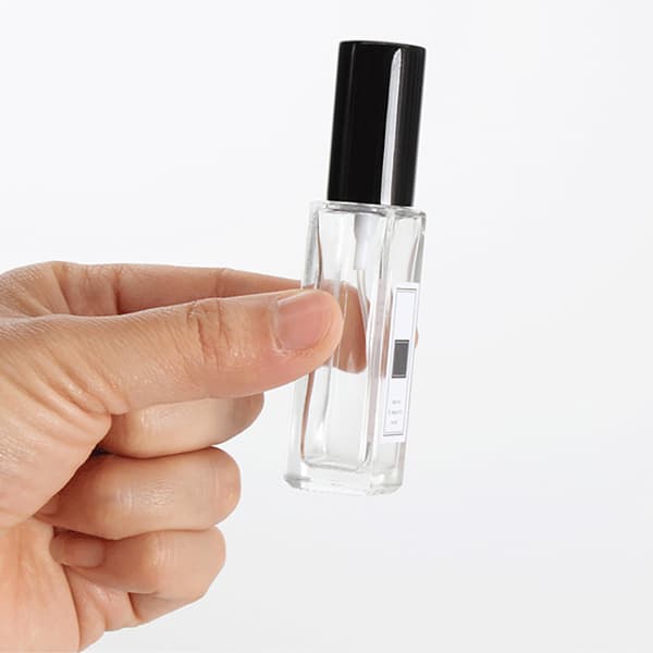 5 ml parfymflaska Tom transparent glas påfyllningsbar minisprayflaska