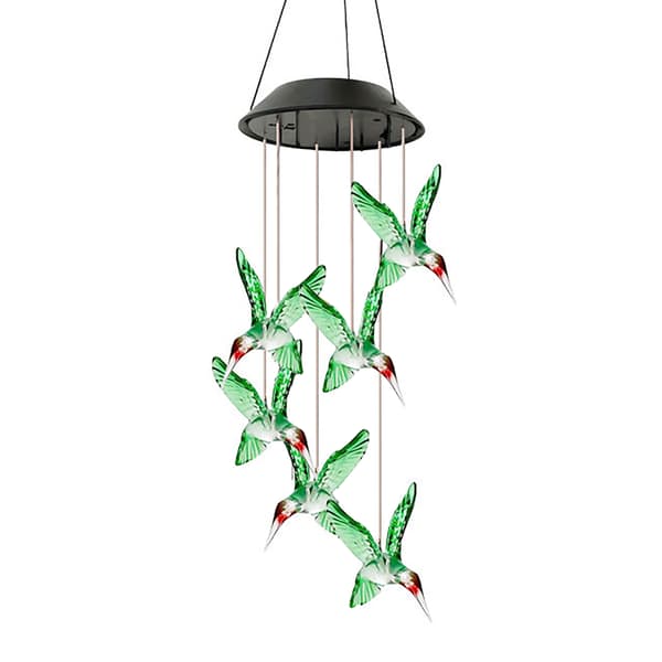 Farveskiftende Solar LED Vindklokke Lys til Have & Altan