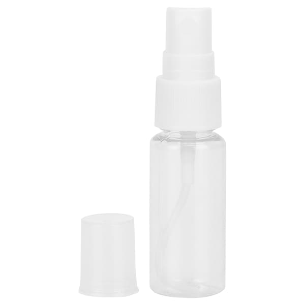 Mini Tom Resesprayflaska Transparent Påfyllningsbar Fin Dimma Kosmetisk Sprayflaska 20ml
